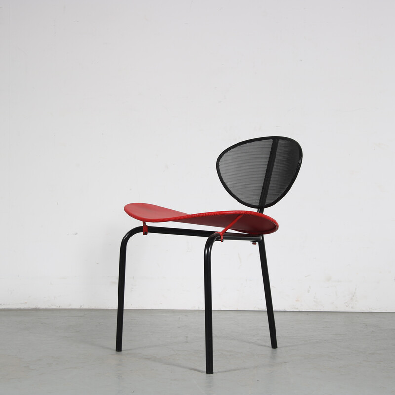Vintage "Nagasaki" side chair by Mathieu Matégot for Gubi, Denmark 2000s
