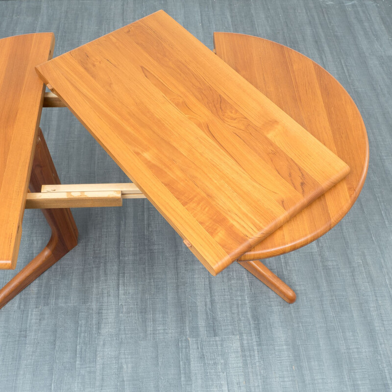 Koefoed "177" extendable dining table in teak, Niels KOEFOED - 1960s