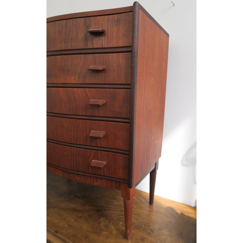 Vintage Danish chest of drawers in teak by Poul Volther