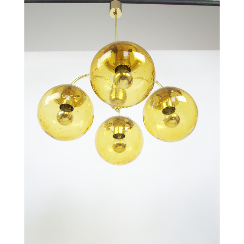 Vintage chandelier by Lustry Kamenicky Senov, Czechoslovakia 1970