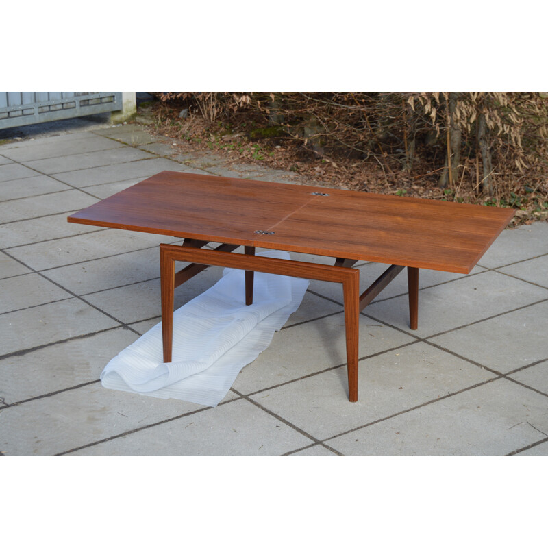 Rosewood couch table in scandinavian design - 1950s