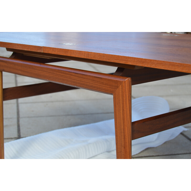 Rosewood couch table in scandinavian design - 1950s