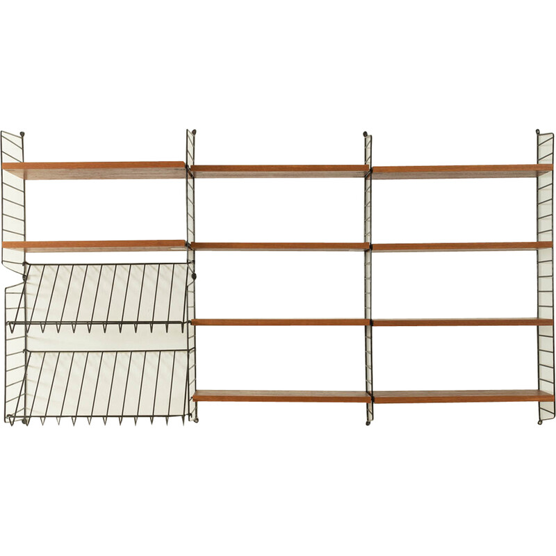 Vintage shelving system by Nils Strinning, 1950s