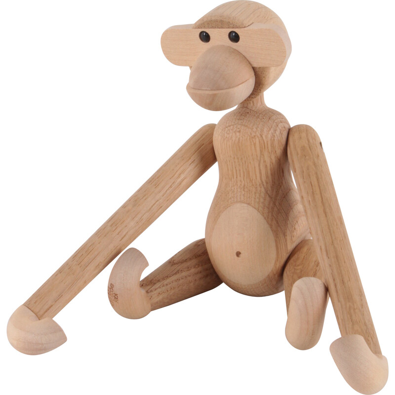 Vintage teak Kay Bojesen monkey