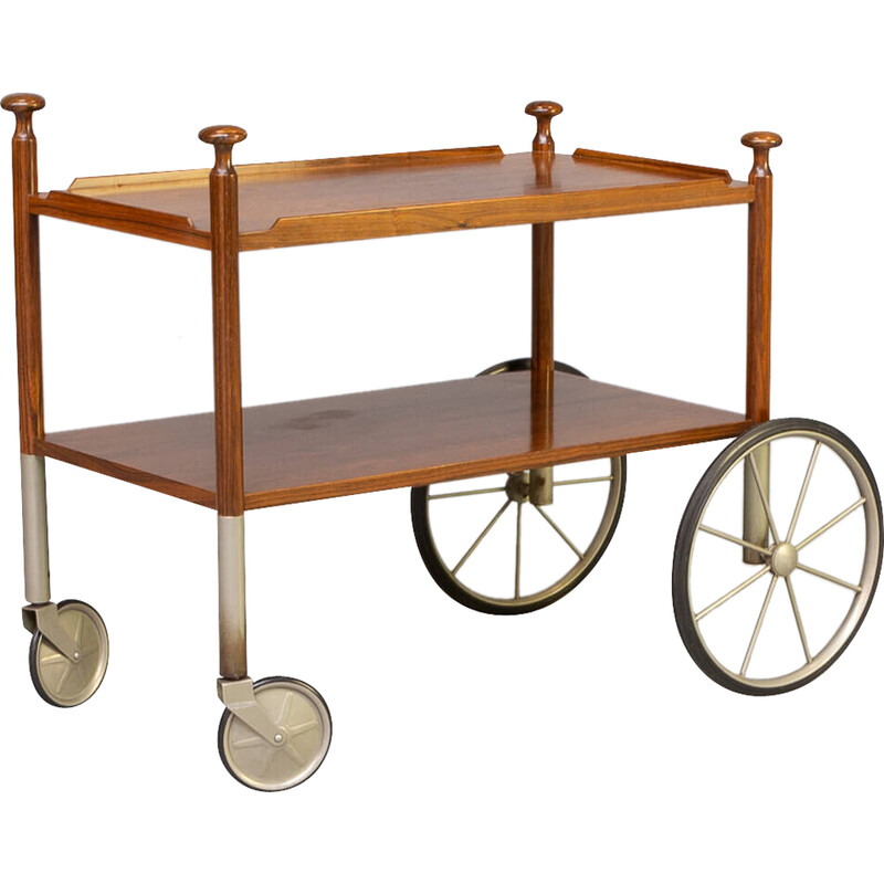 Vintage serving tea trolley by Walter Wirz for Wilhelm Renz, 1960s