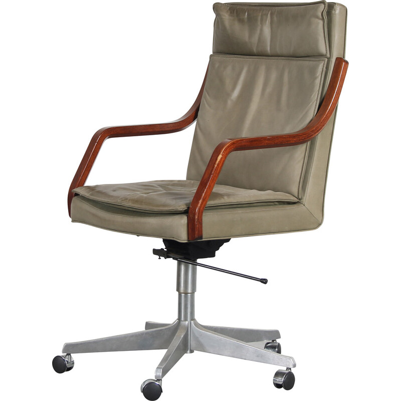 Silla de oficina vintage de Walter Knoll, Alemania 1970