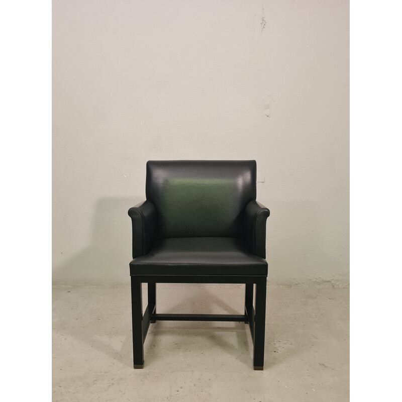 Vintage armchair from the "Sellerie" collection by Christian Liaigre for Nobilis, 1983