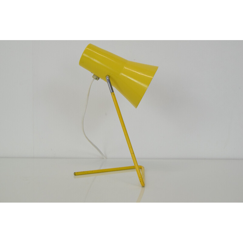 Vintage-Tischlampe mit verstellbarem Schirm von Josef Hurka für Drupol, 1960