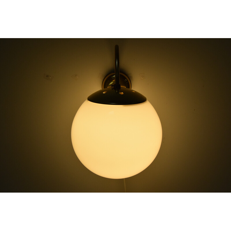 Vintage wandlamp van Kamenicky Senov, Tsjechoslowakije 1960