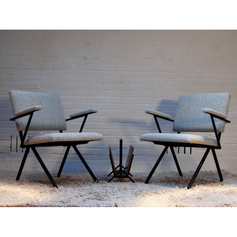 Pair of lounge chairs - 1950s