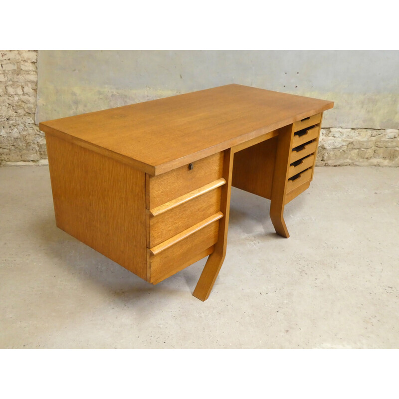 Vintage desk Eb04 by Cees Braakman for Pastoe, Holland 1950