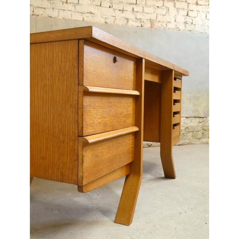 Vintage desk Eb04 by Cees Braakman for Pastoe, Holland 1950