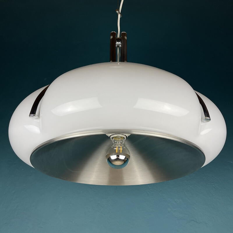 Vintage Quadrofoglio pendant lamp by Luigi Massoni for Guzzini, Italy 1960-1970s