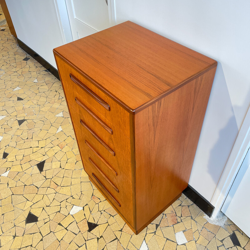 Vintage 6-drawer chest da GPlan, 1960