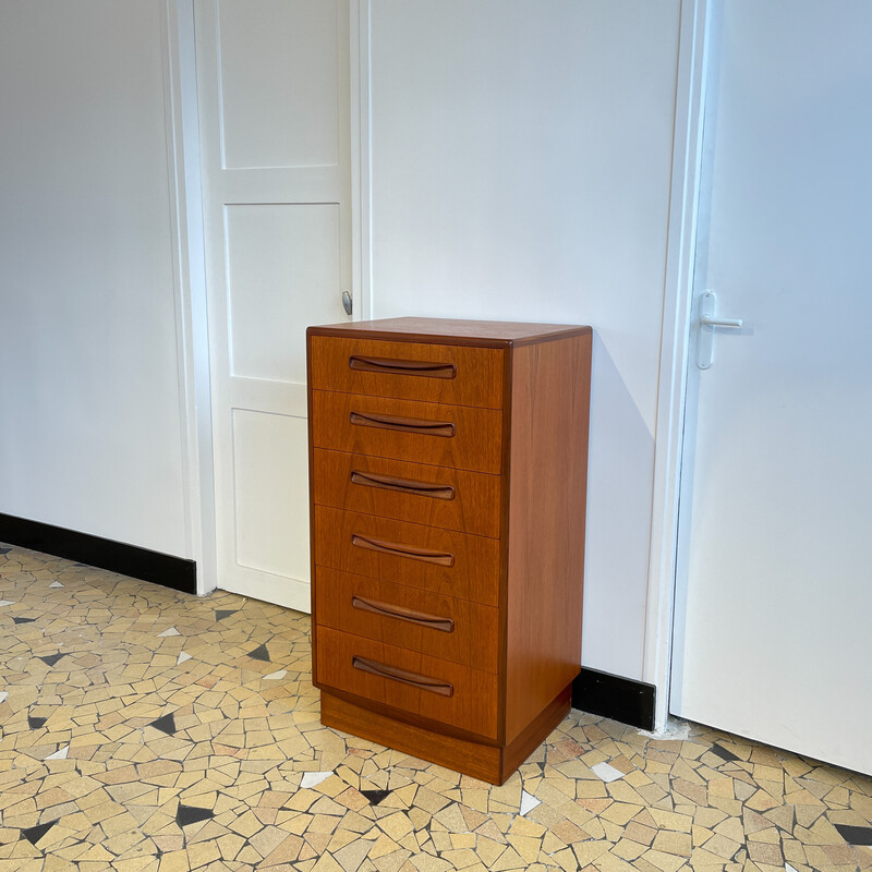 Vintage 6-drawer chest da GPlan, 1960