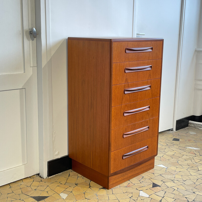 Vintage 6-drawer chest da GPlan, 1960