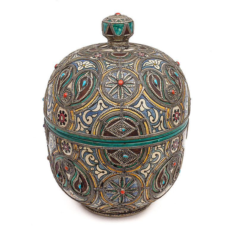 Vintage-Vase Jobanna Royale aus Steingut