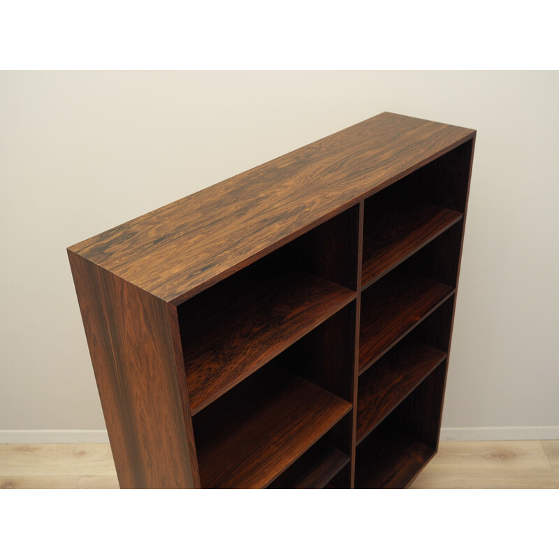 Rosewood vintage Danish bookcase by Carlo Jensen for Hundevad, 1960s