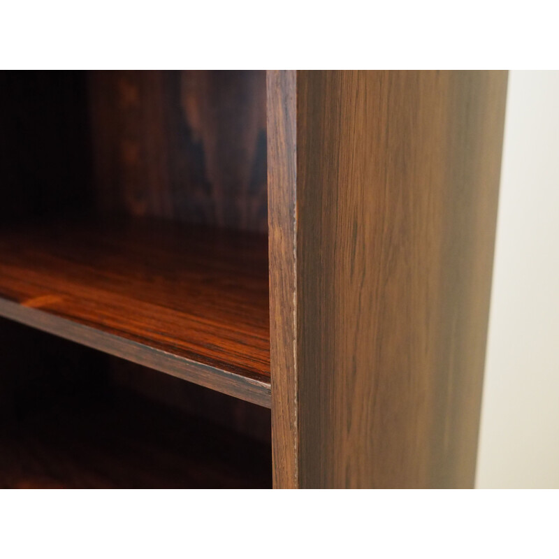 Rosewood vintage Danish bookcase by Carlo Jensen for Hundevad, 1960s