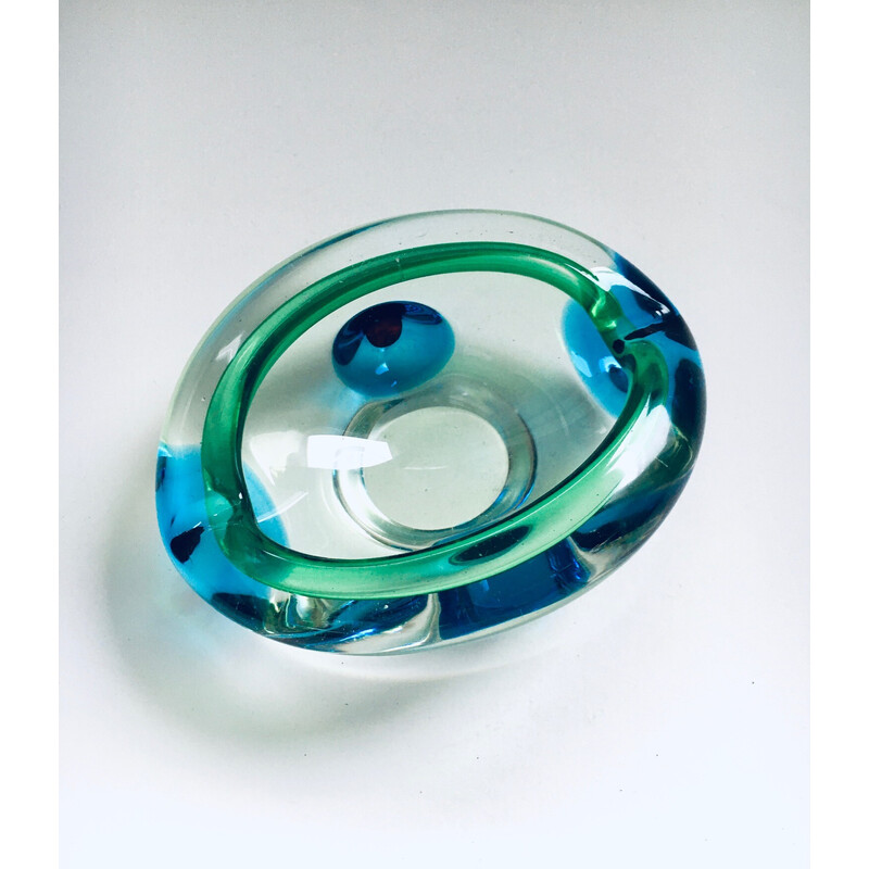 Vintage Art glass ashtray, Italy 1960s