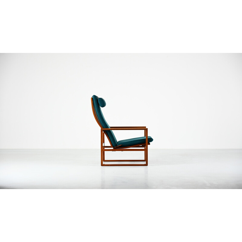 Pareja de sillones vintage 2254 de Børge Mogensen para Fredericia, Dinamarca 1970