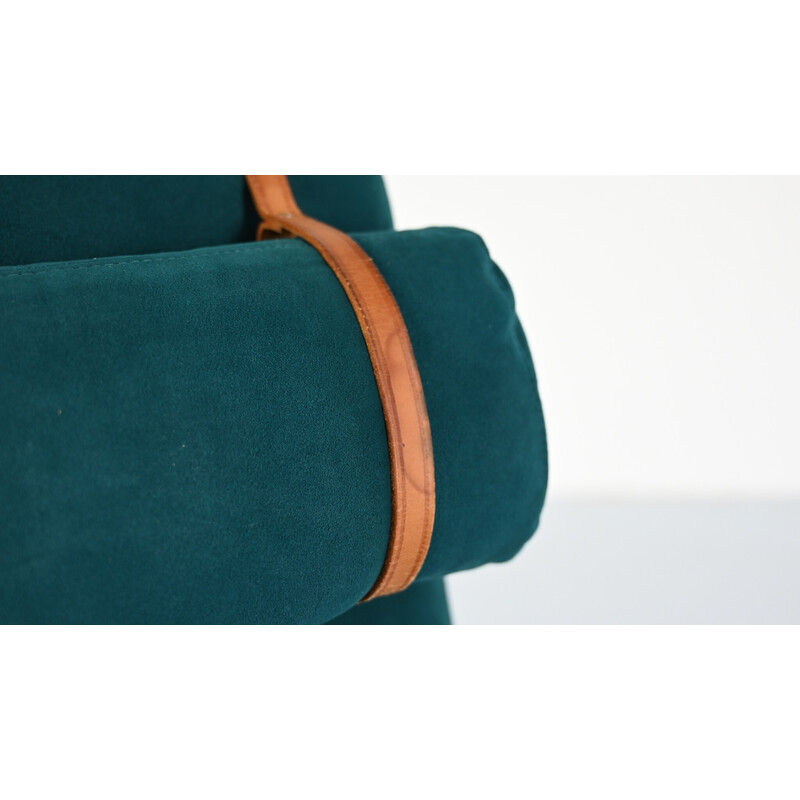 Pair of vintage 2254 armchairs by Børge Mogensen for Fredericia, Denmark 1970