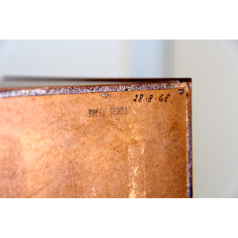 Vintage rosewood chest of drawers by Børge Seindal, Norway 1960