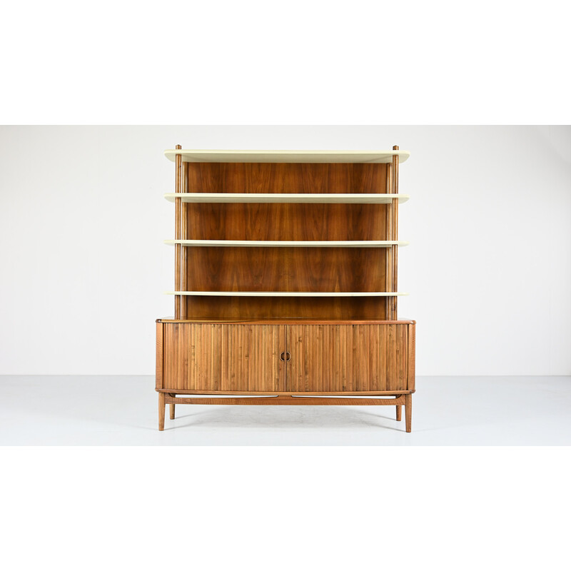 Buffet vintage en noyer par Kurt Olsen pour A. Andersen et Bohm, Danemark 1950