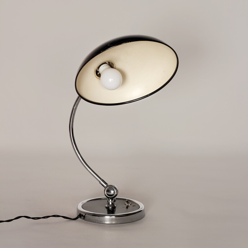 Lampada da tavolo vintage Luxus di Christian Dell per Metalarte, 1960