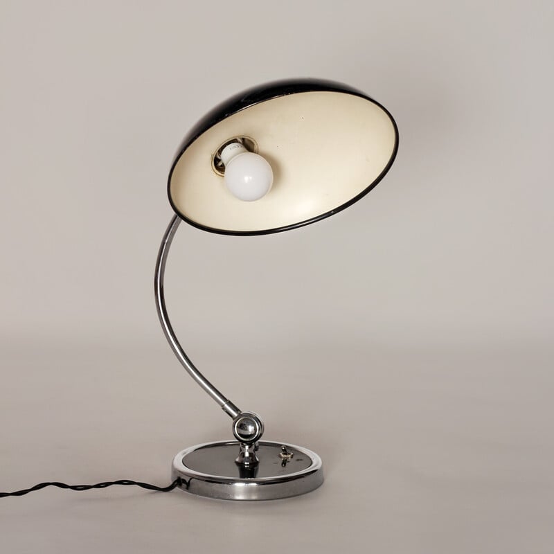 Lámpara de escritorio Vintage Luxus de Christian Dell para Metalarte, años 60
