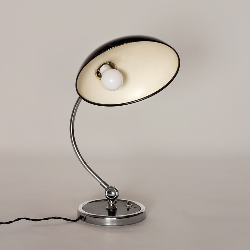 Lampe de bureau vintage Luxus de Christian Dell pour Metalarte, 1960