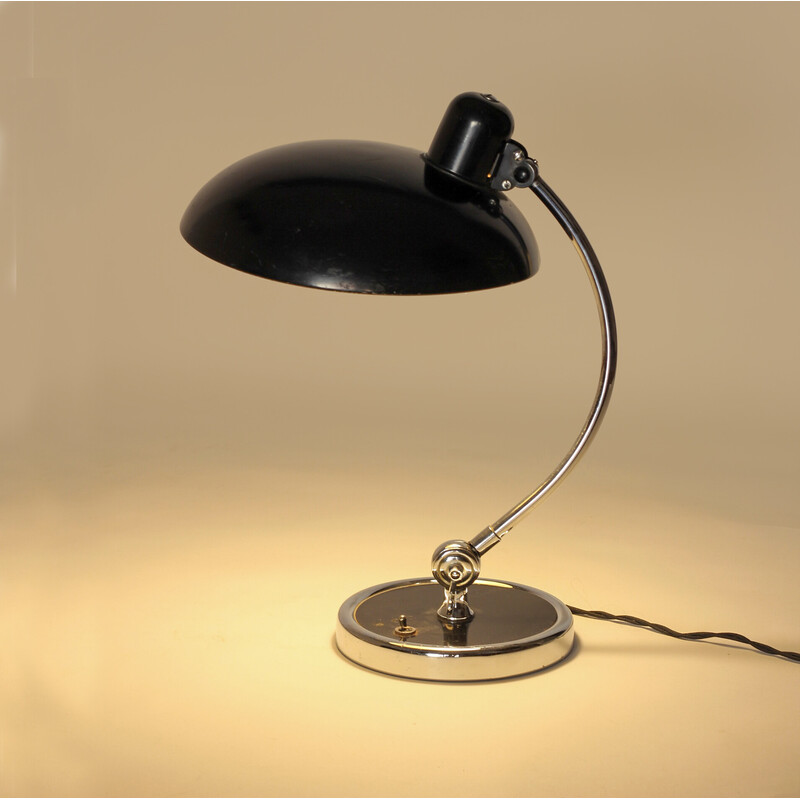 Lámpara de escritorio Vintage Luxus de Christian Dell para Metalarte, años 60