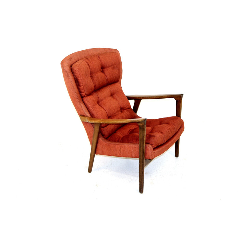 Fauteuil vintage "Bracil" par Inge Andersson pour Bröderna Anderssons, Suède 1960