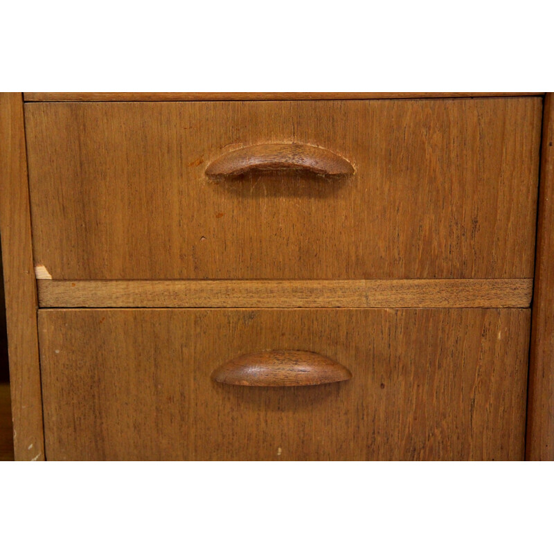 Vintage teak console, Denmark 1950