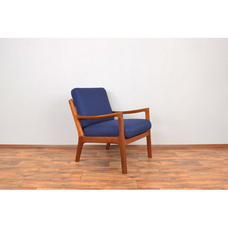 Danish vintage teak Senator armchair by Ole Wanscher for Cado, 1960s