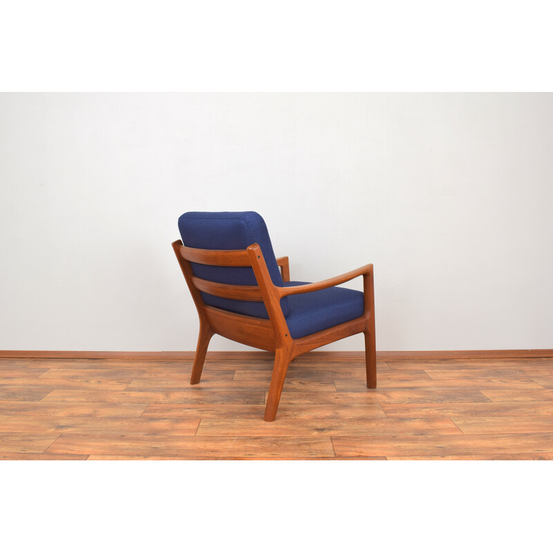 Danish vintage teak Senator armchair by Ole Wanscher for Cado, 1960s