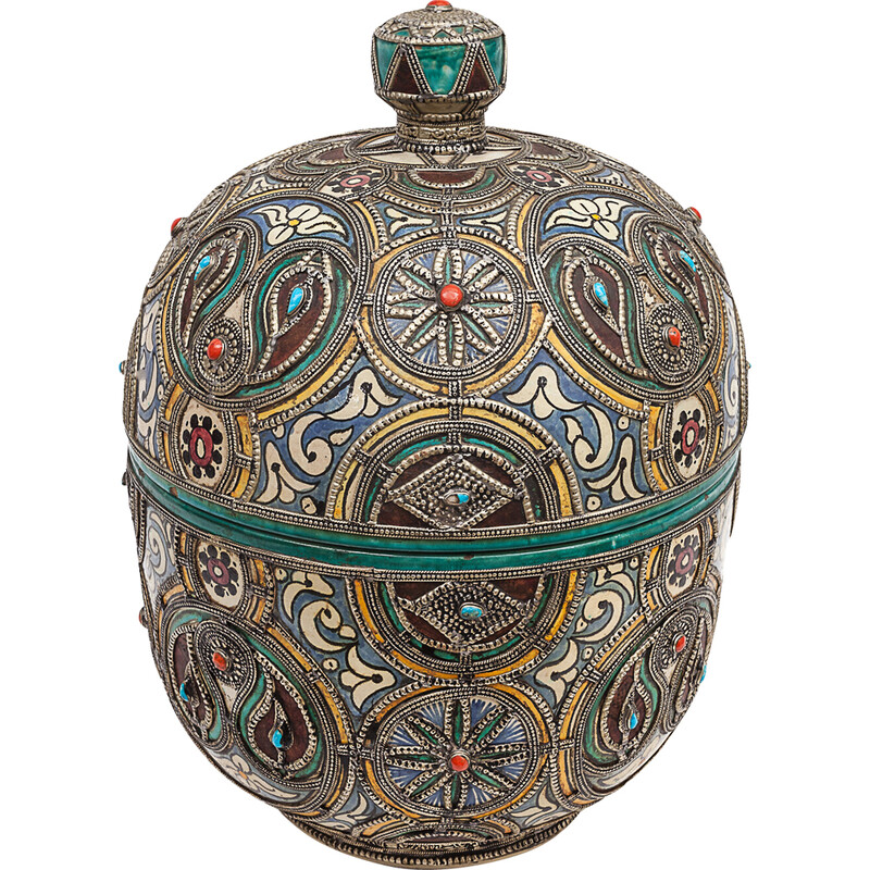 Vintage-Vase Jobanna Royale aus Steingut