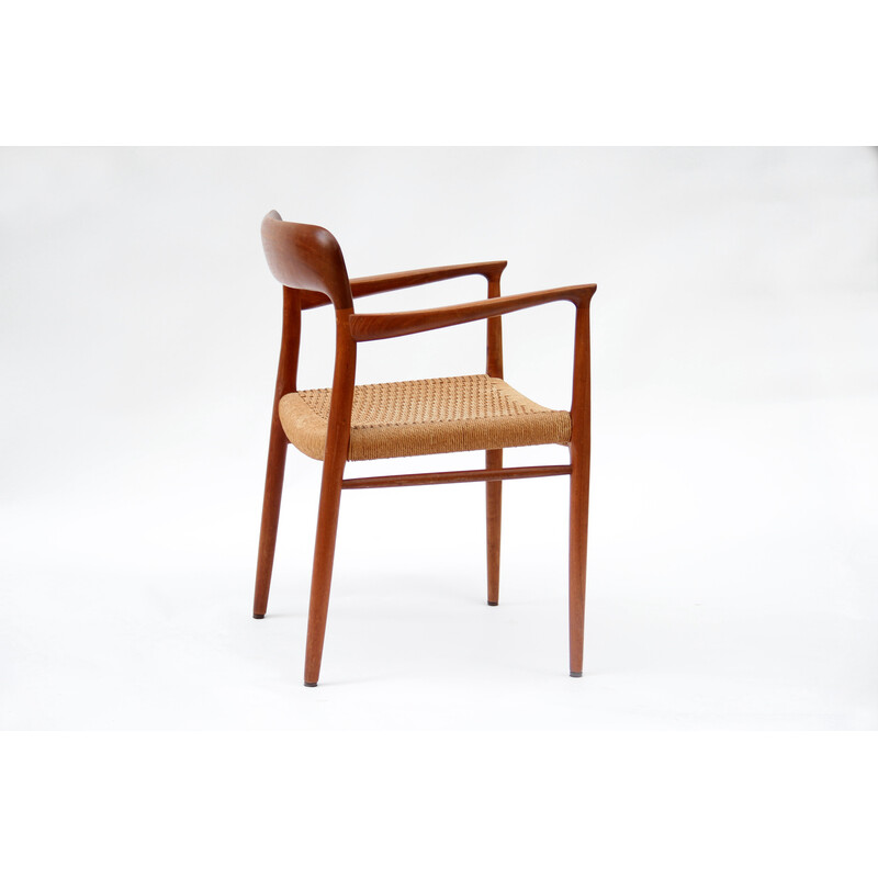 Vintage fauteuil model n 56 van Niels Otto Møller voor Jl Møllers, Denemarken 1960