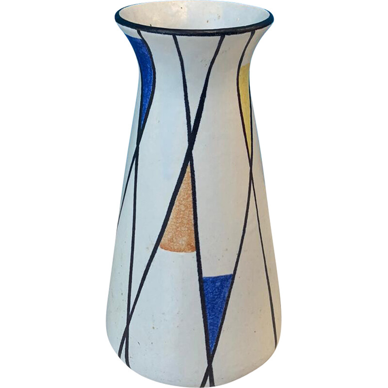 Vase vintage "West Germany" en céramique, 1970