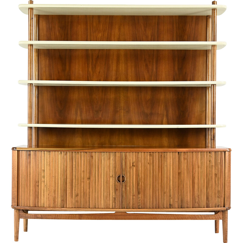 Buffet vintage en noyer par Kurt Olsen pour A. Andersen et Bohm, Danemark 1950