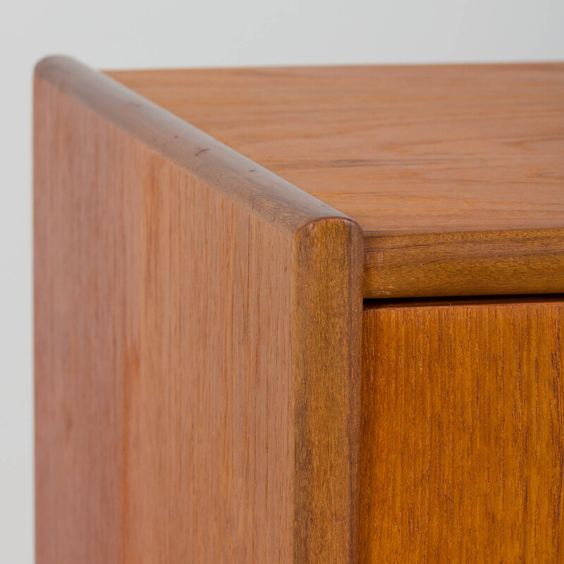 Danish mid century teak chest of drawers by Kai Kristiansen, 1960s