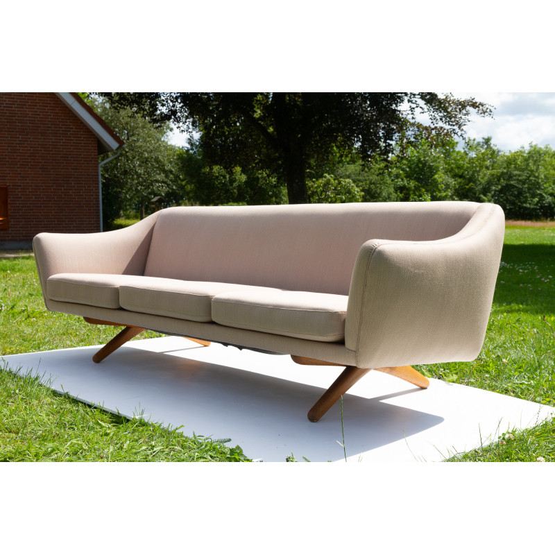 Mid-century Danish model Ml 140 sofa by Illum Wikkelsø for A. Mikael Laursen, 1960s