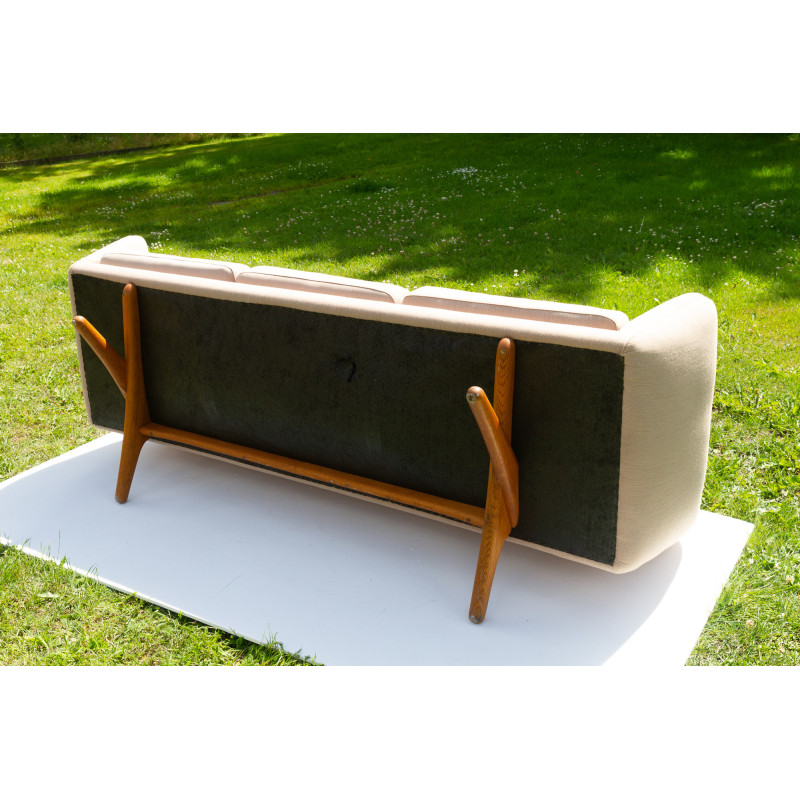 Mid-century Danish model Ml 140 sofa by Illum Wikkelsø for A. Mikael Laursen, 1960s