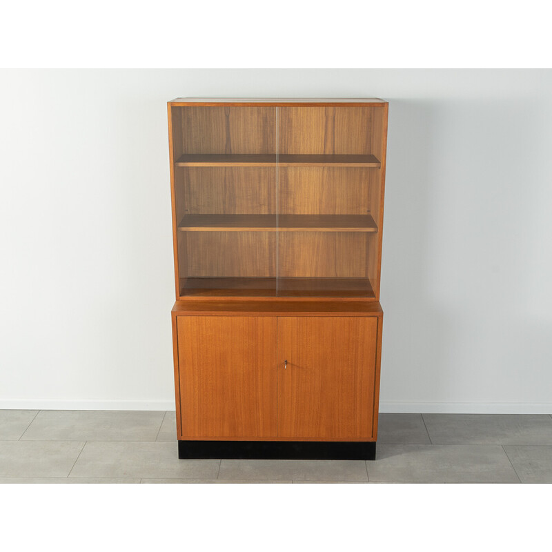 Vintage teak display cabinet by DeWe, 1960s