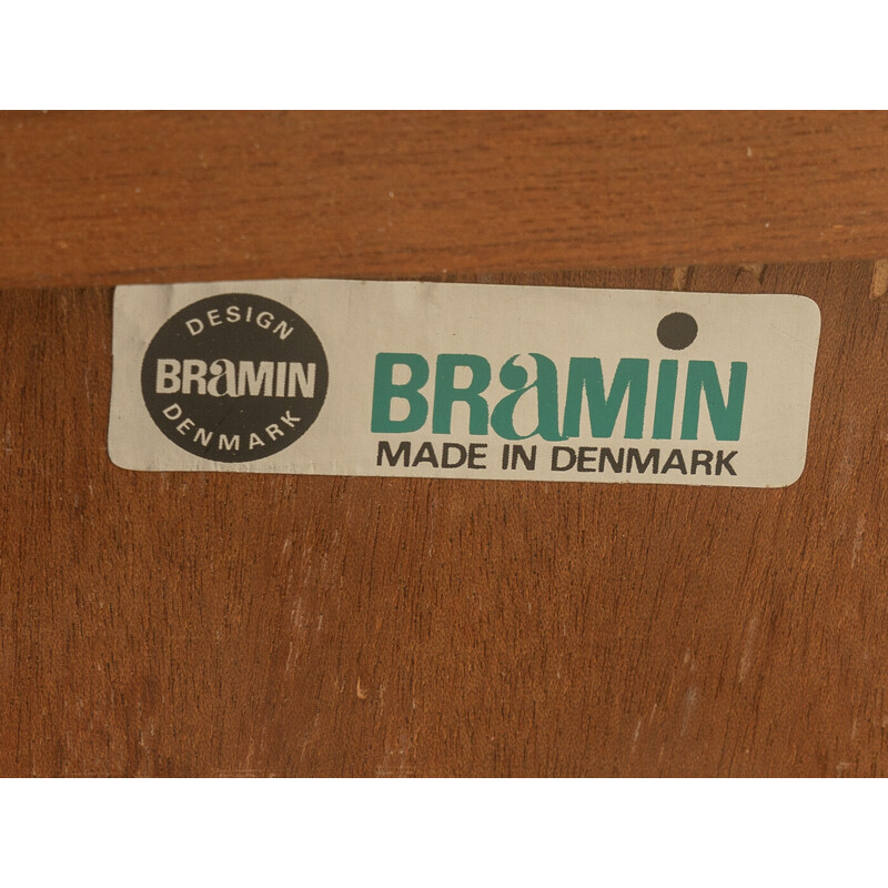 Credenza vintage con due ante scorrevoli di Bramin, anni '60