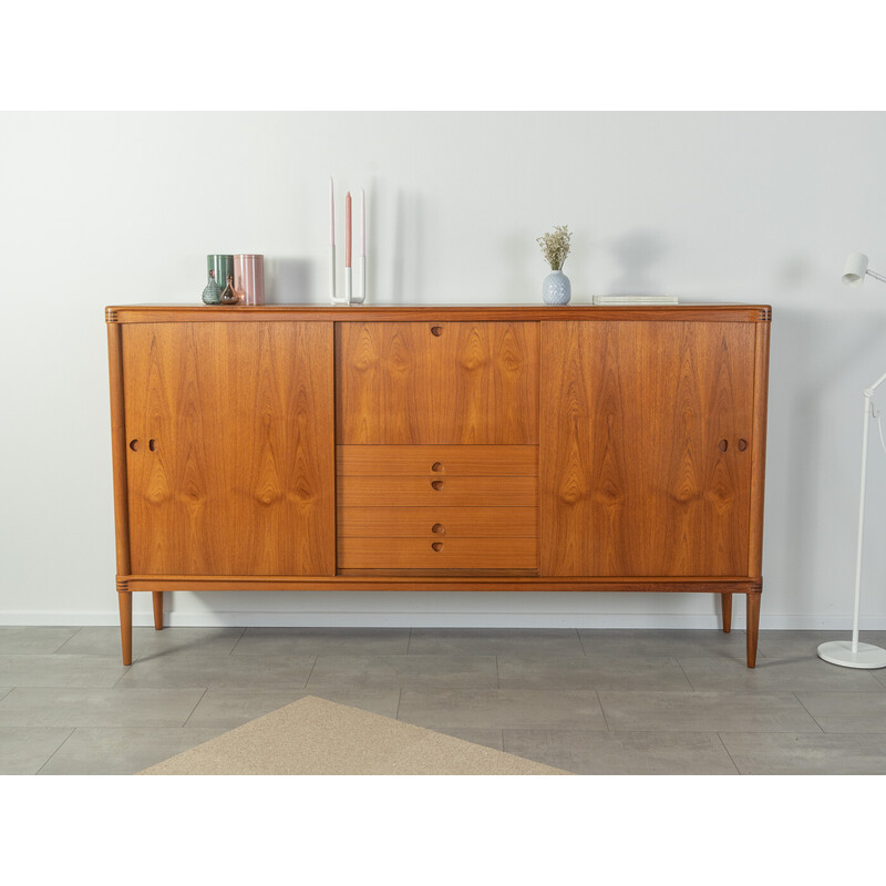 Buffet vintage avec deux portes coulissantes par Bramin, 1960