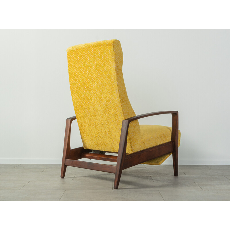 Vintage armchair with frame in beechwood, 1960s