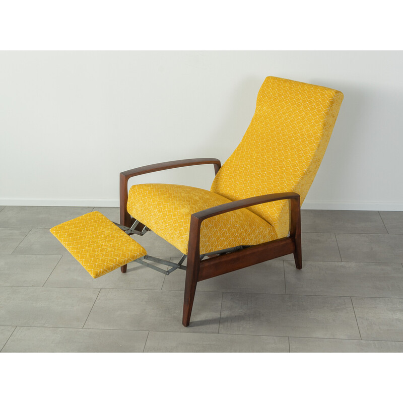 Vintage armchair with frame in beechwood, 1960s