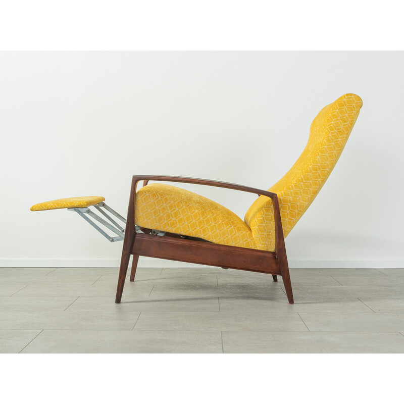 Vintage armchair with frame in beechwood, 1960s