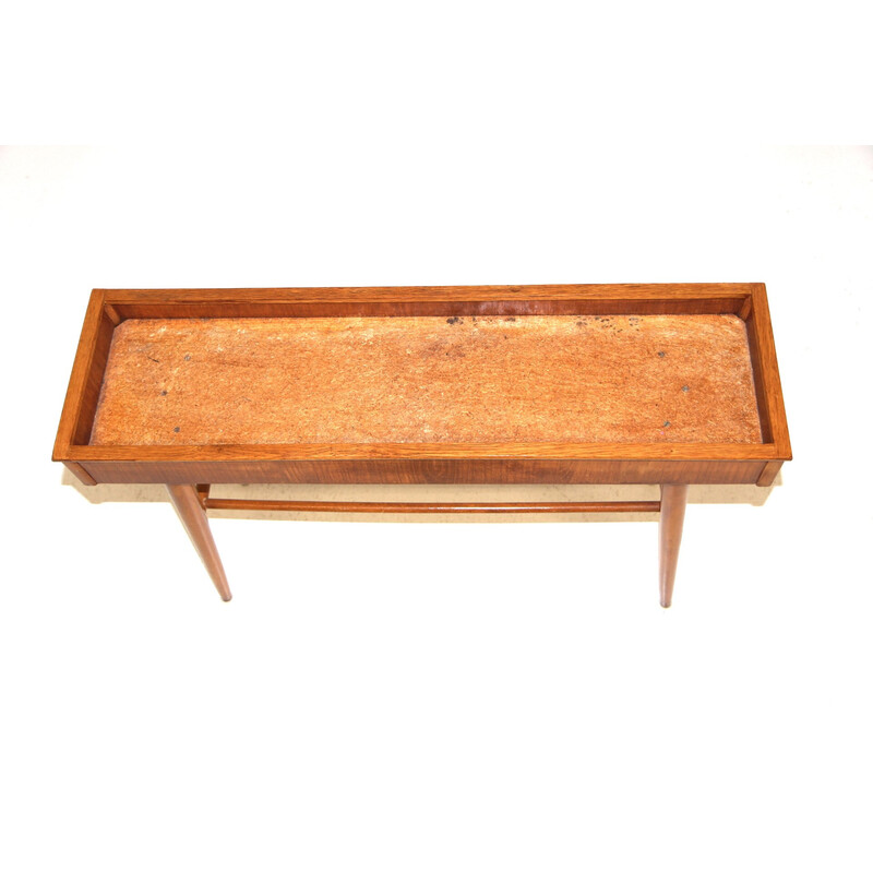 Vintage indoor teak planter, Sweden 1950